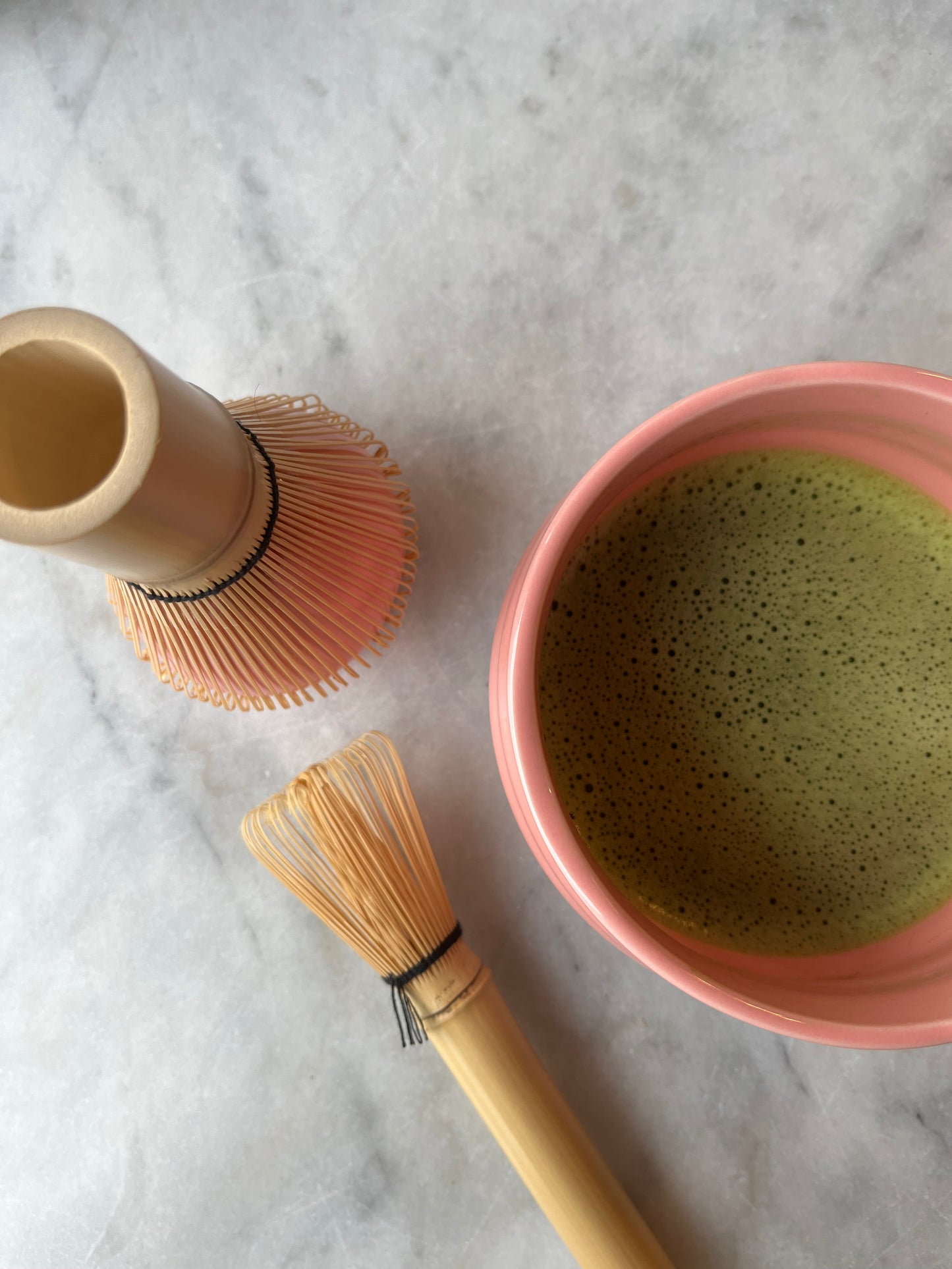 Matcha bowl grey green