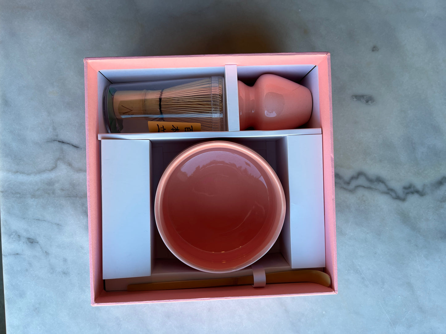Complete Matcha set gift box pink