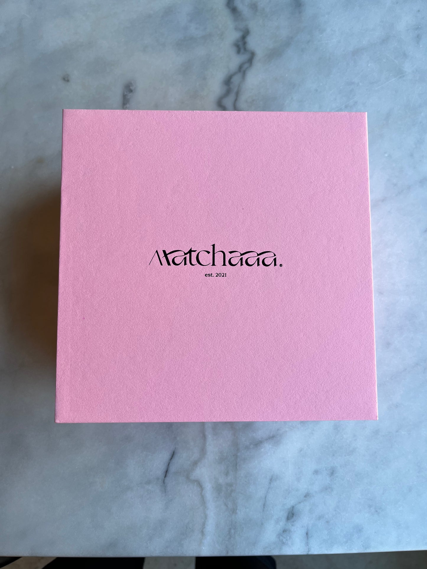 Complete Matcha set gift box pink